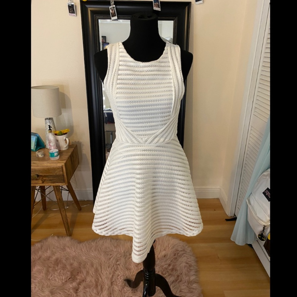 Classy white dress